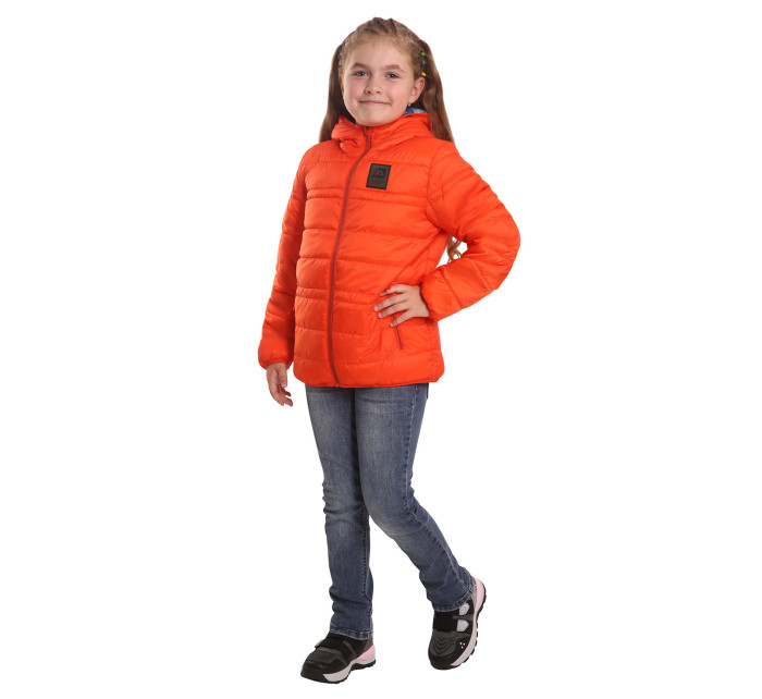 Dětská oboustranná bunda hi-therm ALPINE PRO MICHRO spicy orange varianta pb