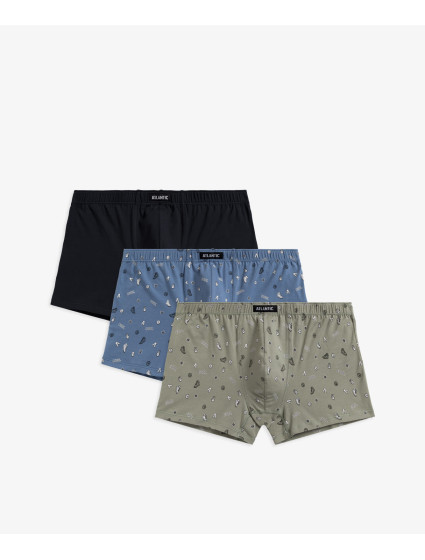 Pánské boxerky ATLANTIC 3Pack - vícebarevné