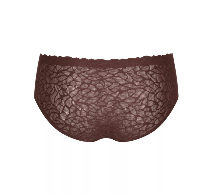 Bokové kalhotky Zero Feel Lace 2.0 Hipster - EBONY BROWN - hnědá 6231 - SLOGGI