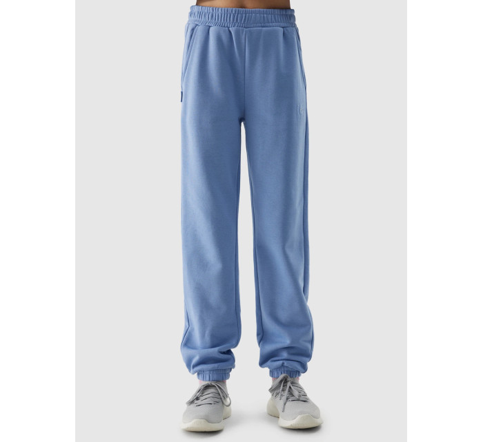 Dívčí tepláky typu jogger 4F - denim