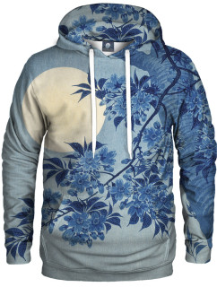 Aloha From Deer Full Moon Hoodie H-K AFD1023 Modrá