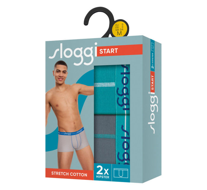 BOKSERKI MEN HIPSTER 2PACK model 20814378 - Sloggi