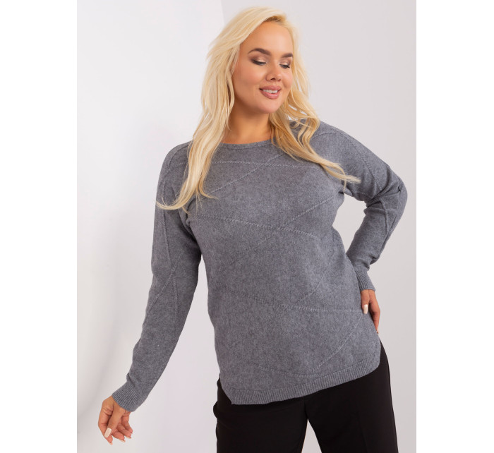 Sweter PM SW PM model 18948928 ciemny szary - FPrice