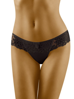 Dámská tanga model 17566371 Black - Wol-Bar