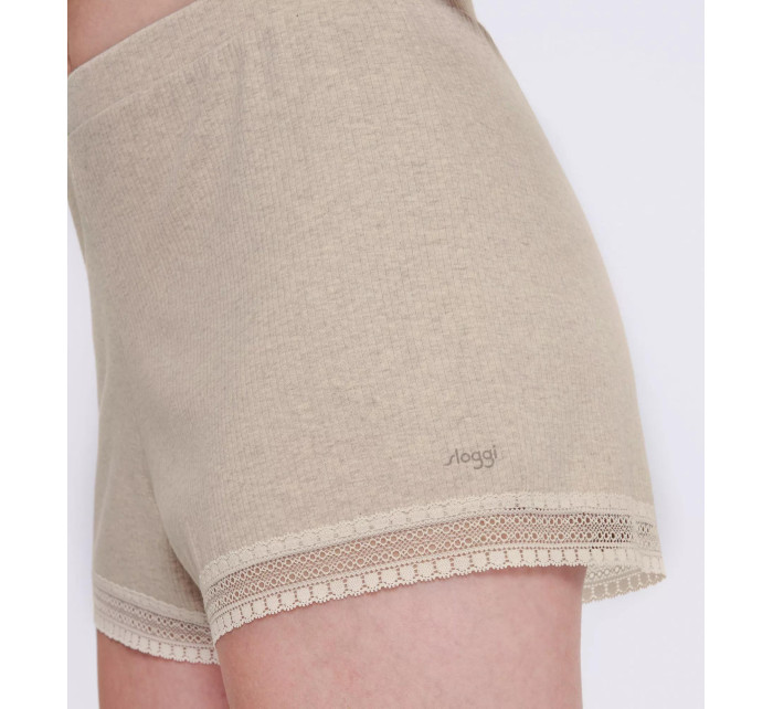 sloggi GO Ribbed Short - GRAY - SLOGGI GRAY - SLOGGI