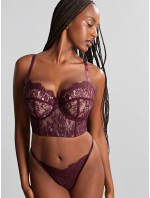 Panache Carmen Lace Bustier mulberry 10981