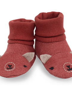 Pinokio Happy Llama Booties Červené