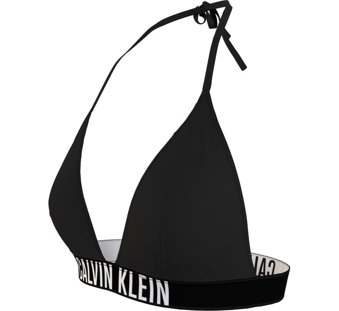 Dámská plavková podprsenka KW0KW01824 BEH černá - Calvin Klein