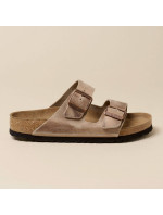 Birkenstock Arizona Soft Footbed Oiled Leather Tabacco Brown úzké žabky pro muže/dámy (0552813)