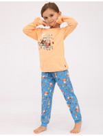 Dívčí pyžamo Cornette Kids Girl 977/176 Owls 2 dł/r 86-128