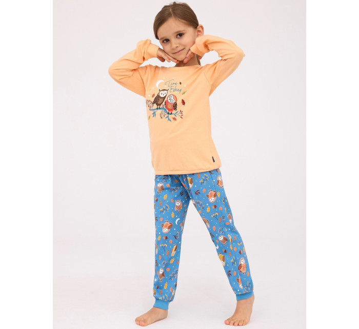 Dívčí pyžamo Cornette Kids Girl 977/176 Owls 2 dł/r 86-128