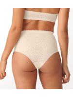 Dámské kalhotky Zero Feel Lace 2.0 High Waist - WHITE - ecru 6308 - SLOGGI