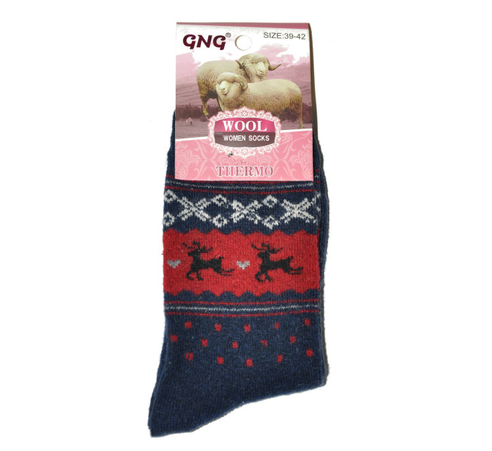 Dámské ponožky GNG 3319 Thermo Wool Sobi 35-42