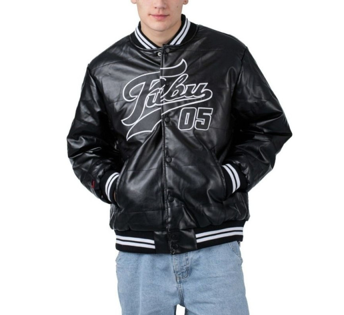 Pánská kožená bunda Fubu Varsity M 6075111