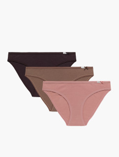 Dámské bikiny kalhotky ATLANTIC 3Pack - vícebarevné