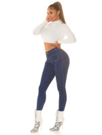 Sexy Highwaist Push-Up Jeans with pocket details