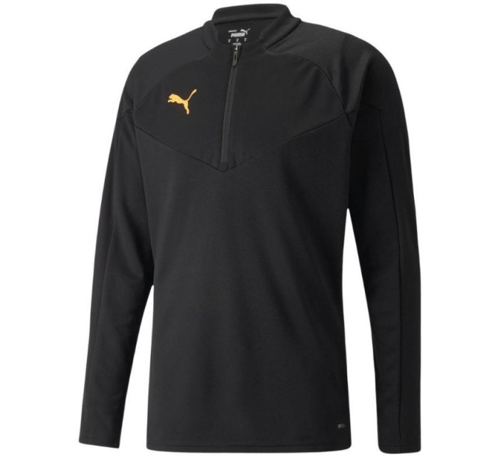 Pánské tréninková lehká mikina 1/4 Zip 657950 45 Černá - Puma