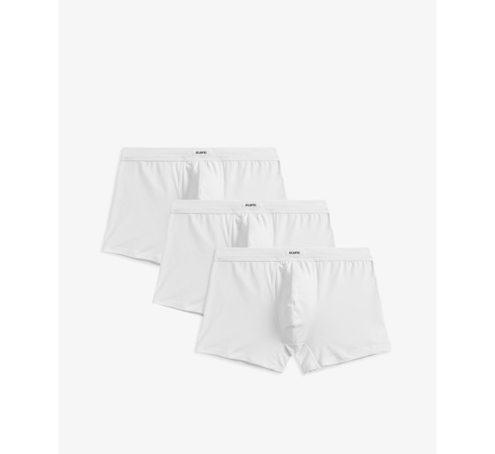 Pánské boxerky ATLANTIC 3Pack - bílé