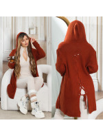 Trendy KouCla Grob rough knit cardigan