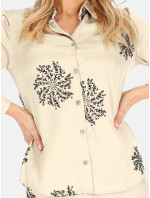 PERSO Shirt Blouse CHLE243777F Light Beige