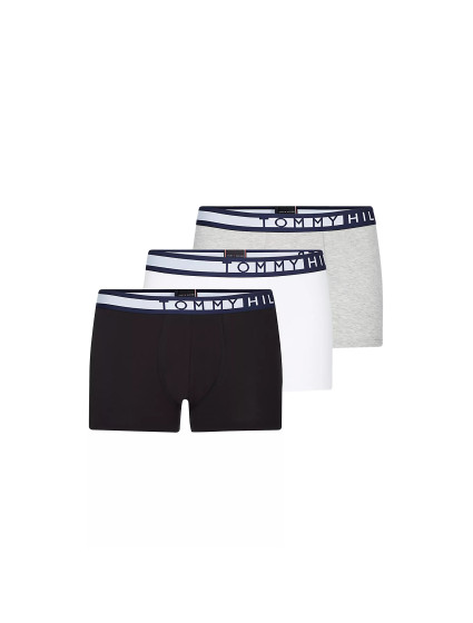 Pánské spodní prádlo 3P TRUNK UM0UM012340SA - Tommy Hilfiger