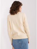 Sweter AT SW model 18997527 ecru - FPrice