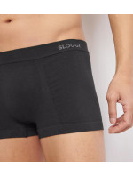 Pánské boxerky GO Smooth Hipster 2P - BLACK - černé 0004 - SLOGGI