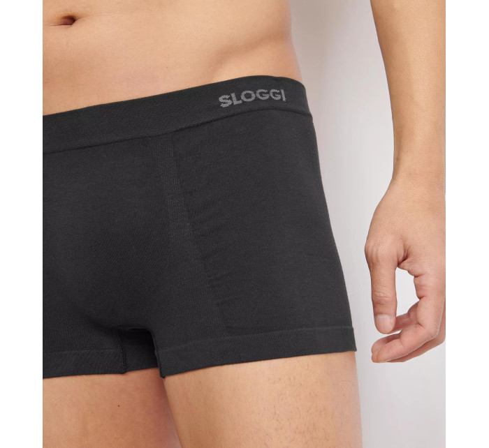 Pánské boxerky GO Smooth Hipster 2P - BLACK - černé 0004 - SLOGGI