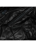 Krátká černá dámská bunda model 18013298 - S'WEST
