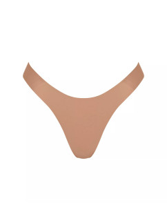 Dámská tanga ZERO Feel 2.0 Tiny tanga - BROWN - hnědé 00CM - SLOGGI