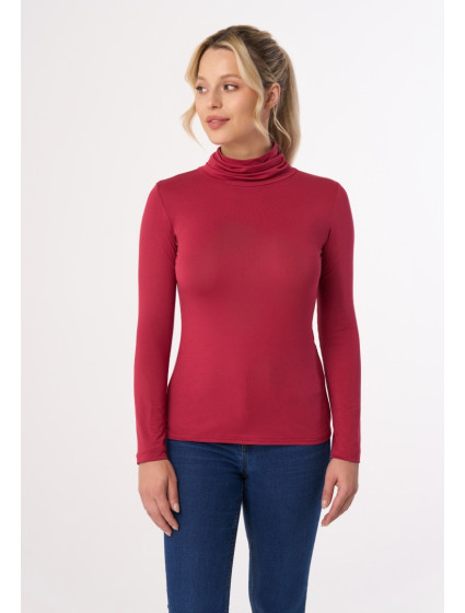 Turtleneck model 20674203 Burgundy - Babell