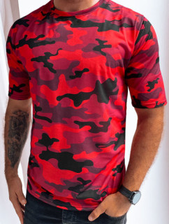 Červené pánské tričko Dstreet RX5248