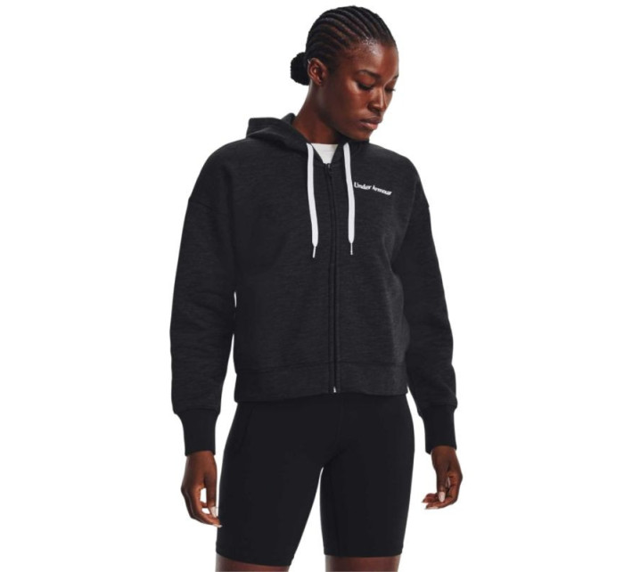 Dámské tričko Essential Fleece Script FZ W 1374106-001 - Under Armour