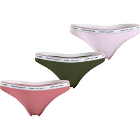 Dámské tanga 3 PACK    model 18901096 - Tommy Hilfiger