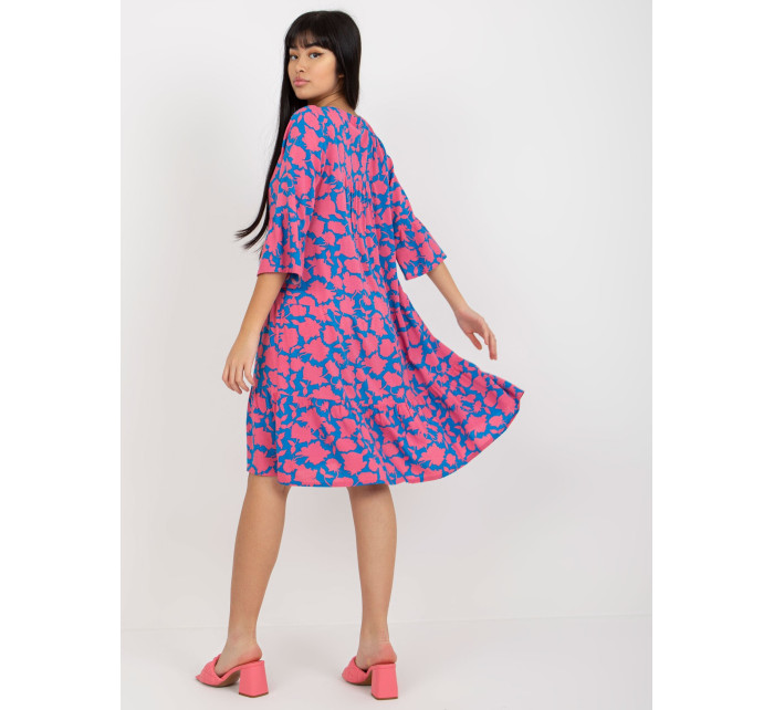 Dámské šaty model 18132701 růžové - FPrice