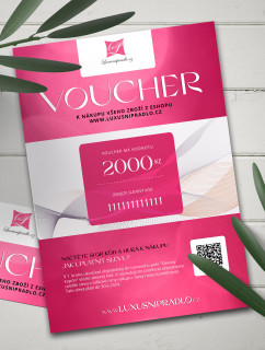 Elektronický dárkový voucher 2000 Kč