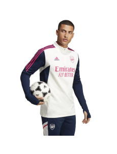 Pánská tréninková mikina Arsenal London M HT4437 ecru-růžová - Adidas