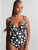 Swimwear Black Sand Balcony Swimsuit black sand print SW1720A