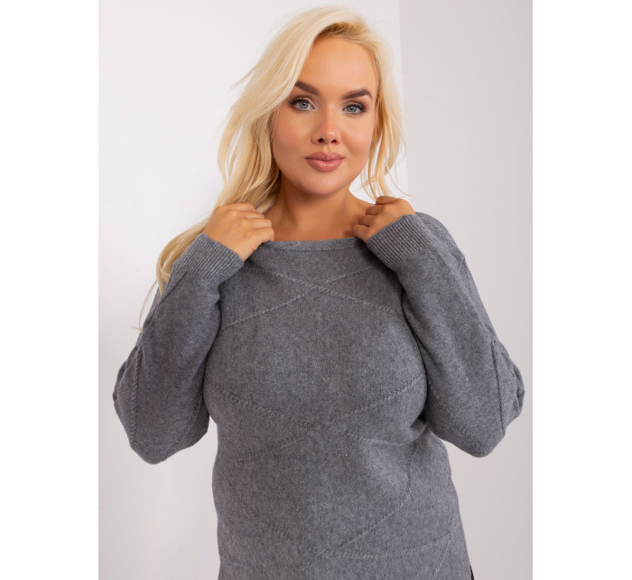 Sweter PM SW PM model 18948928 ciemny szary - FPrice