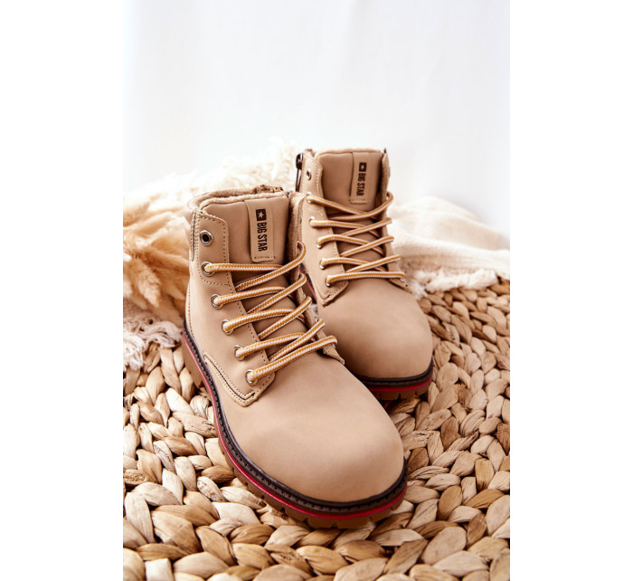 Children's Trapper Boots Big Star BB374126BS Beige