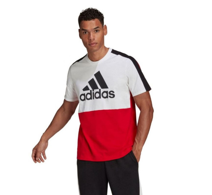 Tričko adidas Essentials Colorblock Single Jersey M HE4330