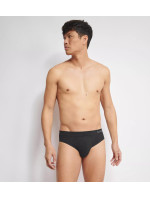 Pánské slipy GO Smooth Brief 2P - BLACK - černé 0004 - SLOGGI