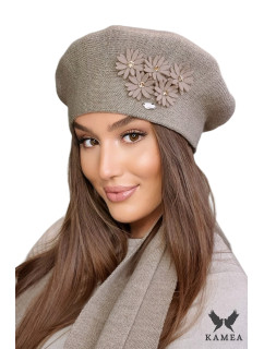 Kamea Beret K.22.051.04 Dark Beige