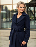 model 18954336 Coat Ala Navy Blue - Gamstel