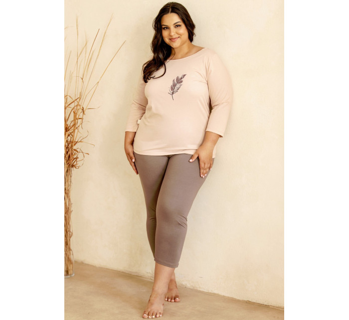 Dámské pyžamo Taro Jane 3289 3/4 2XL-3XL Z25