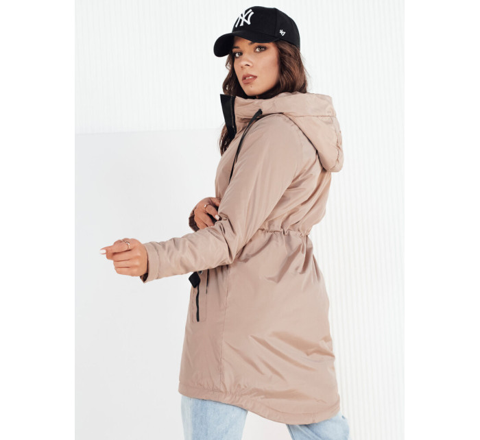 GROLIN khaki dámská bunda parka Dstreet TY4173