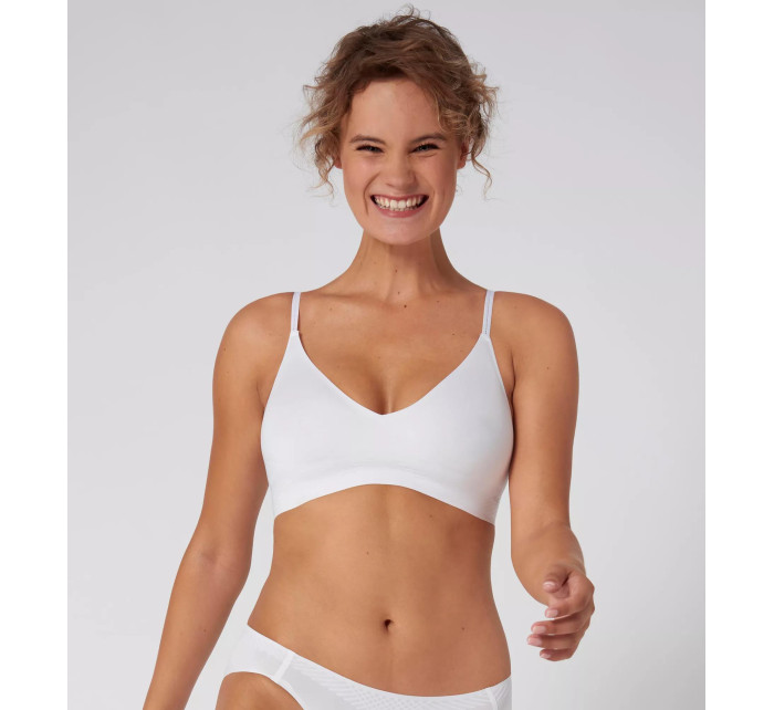 Dámská podprsenka BODY ADAPT Bralette - WHITE - bílá 0003 - SLOGGI