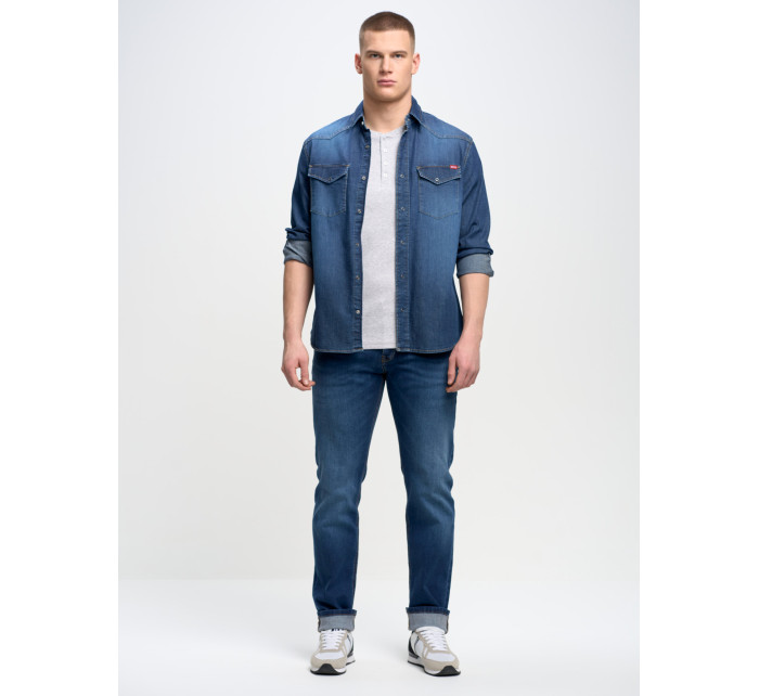 Big Star Kalhoty 110761 Medium Jeans-315