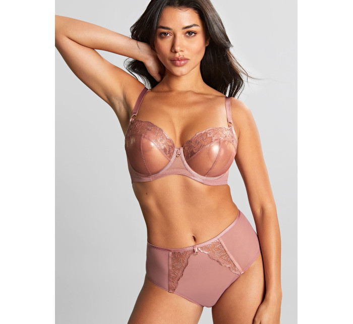 Panache Rosa Suspender Brief rose gold 10794