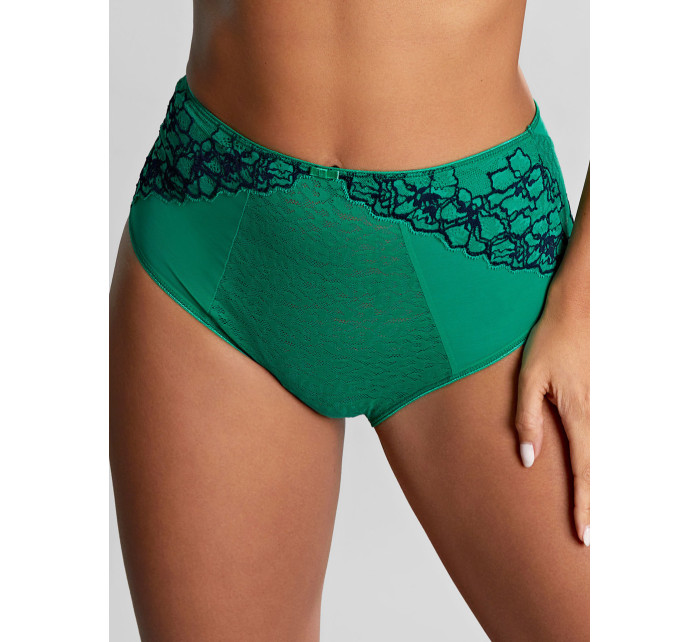 Panache Envy Deep Brief emerald leopard 7283C